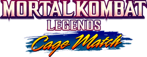 لوگوی رسمی فیلم Mortal Kombat Legends: Cage Match (2023)