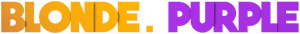 لوگوی رسمی فیلم Blonde. Purple (2021)