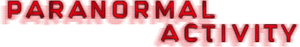 لوگوی رسمی فیلم Paranormal Activity (2007)