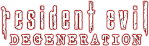 لوگوی رسمی فیلم Resident Evil: Degeneration (2008)