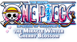 لوگوی رسمی انیمه One Piece: Episode of Chopper Plus: Bloom in the Winter, Miracle Cherry Blossom (2008)