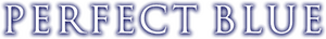 لوگوی رسمی فیلم Perfect Blue (1998)