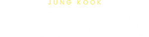 لوگوی رسمی فیلم JUNG KOOK: I AM STILL (2024)
