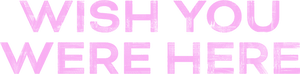 لوگوی رسمی فیلم Wish You Were Here (2025)