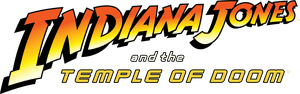 لوگوی رسمی فیلم Indiana Jones and the Temple of Doom (1984)