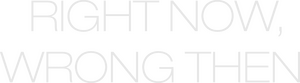 لوگوی رسمی فیلم Right Now, Wrong Then (2015)