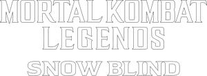 لوگوی رسمی فیلم Mortal Kombat Legends: Snow Blind (2022)