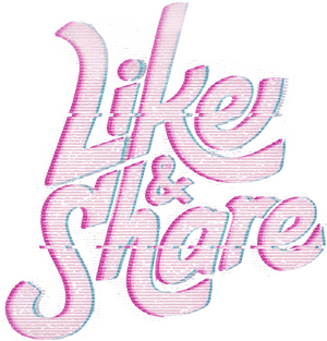 لوگوی رسمی فیلم Like & Share (2022)