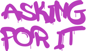 لوگوی رسمی فیلم Asking For It (2022)