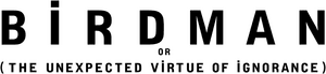 لوگوی رسمی فیلم Birdman or (The Unexpected Virtue of Ignorance) (2014)