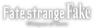 لوگوی رسمی فیلم Fate/strange Fake -Whispers of Dawn- (2023)
