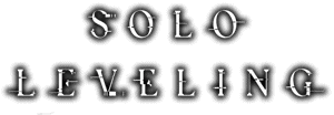 لوگوی رسمی انیمه Solo Leveling (2024)