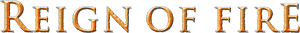 لوگوی رسمی فیلم Reign of Fire (2002)