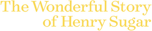 لوگوی رسمی فیلم The Wonderful Story of Henry Sugar (2023)