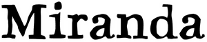 لوگوی رسمی سریال Miranda (2009)