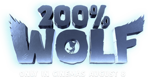 لوگوی رسمی فیلم 200% Wolf (2024)