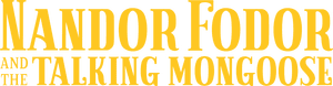 لوگوی رسمی فیلم Nandor Fodor and the Talking Mongoose (2023)