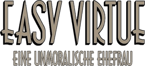 لوگوی رسمی فیلم Easy Virtue (2008)