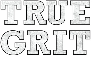 لوگوی رسمی فیلم True Grit (2010)