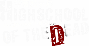 لوگوی رسمی انیمه High School of the Dead (2010)