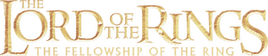 لوگوی رسمی فیلم The Lord of the Rings: The Fellowship of the Ring (2001)