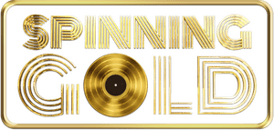 لوگوی رسمی فیلم Spinning Gold (2023)