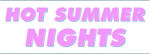لوگوی رسمی فیلم Hot Summer Nights (2018)