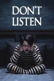 پوستر رسمی فیلم Don't Listen (2020)