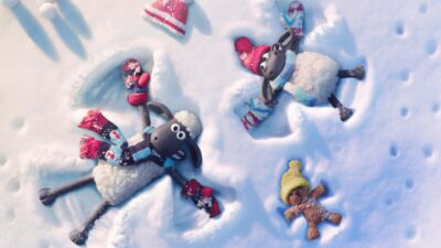 Teaser for Shaun the Sheep: The Flight Before Christmas