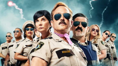 Teaser for Reno 911!: The Hunt for QAnon
