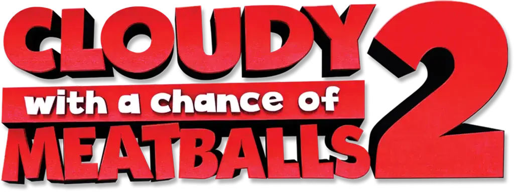 لوگوی رسمی فیلم Cloudy with a Chance of Meatballs 2 (2013)