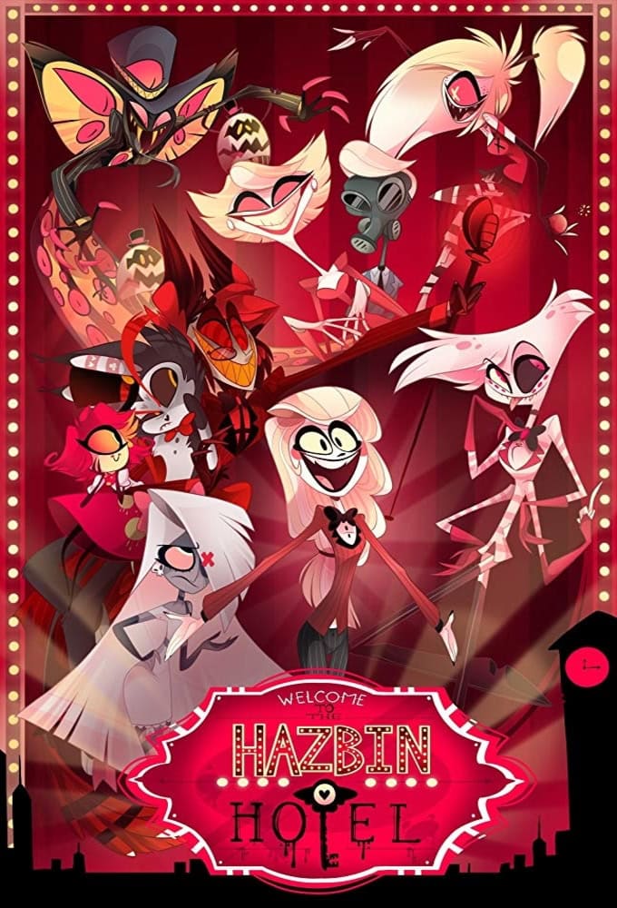 پوستر رسمی سریال Hazbin Hotel (2024)