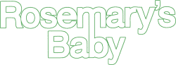 لوگوی رسمی فیلم Rosemary's Baby (1968)