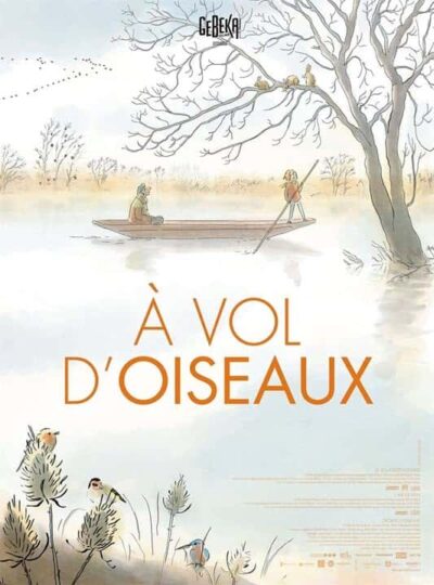 پوستر رسمی فیلم À vol d’oiseaux (2023)