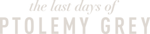 لوگوی رسمی سریال The Last Days of Ptolemy Grey (2022)