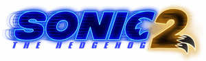 لوگوی رسمی فیلم Sonic the Hedgehog 2 (2022)