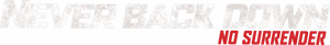 لوگوی رسمی فیلم Never Back Down: No Surrender (2016)
