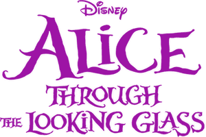 لوگوی رسمی فیلم Alice Through the Looking Glass (2016)