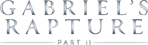 لوگوی رسمی فیلم Gabriel's Rapture: Part II (2022)