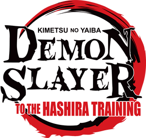 لوگوی رسمی انیمه Demon Slayer: Kimetsu no Yaiba -To the Hashira Training- (2024)