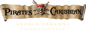 لوگوی رسمی فیلم Pirates of the Caribbean: The Curse of the Black Pearl (2003)