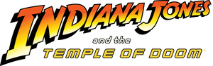 لوگوی رسمی فیلم Indiana Jones and the Temple of Doom (1984)