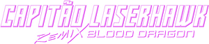 لوگوی رسمی سریال Captain Laserhawk: A Blood Dragon Remix (2023)