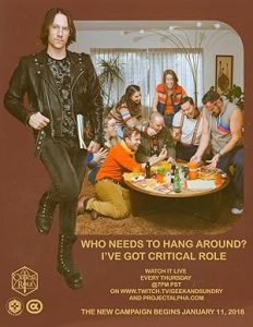 پوستر رسمی سریال Critical Role (2015)