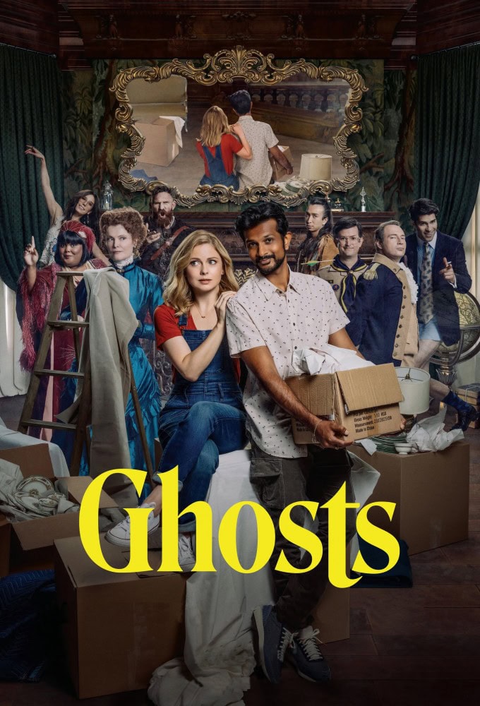 پوستر رسمی سریال Ghosts (2021)