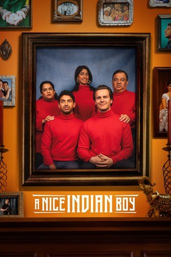 پوستر رسمی فیلم A Nice Indian Boy (2024)