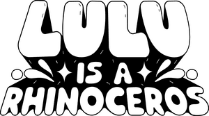 لوگوی رسمی فیلم Lulu Is a Rhinoceros (2025)