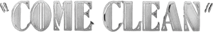 لوگوی رسمی فیلم Come Clean (1931)