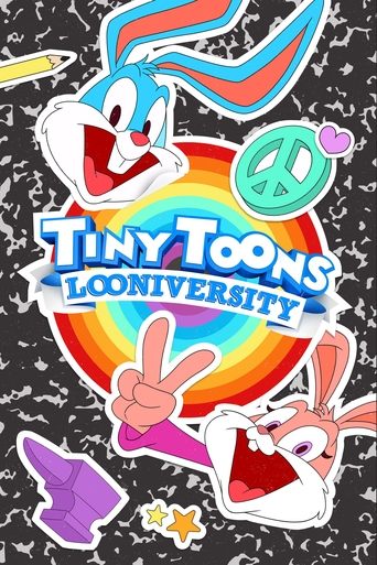 پوستر رسمی سریال Tiny Toons Looniversity (2023)