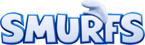 لوگوی رسمی فیلم Smurfs (2025)